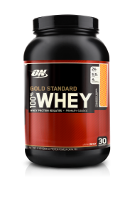 ON 100 % Whey protein Gold standard 2lb (907г) - strawberry banana