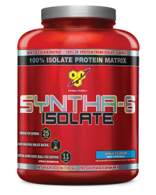 BSN Syntha-6 ISOLATE 4lb (1814г) - vanilla ice cream