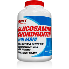 SAN Glucosamine Chondroitin with MSM (180кап)
